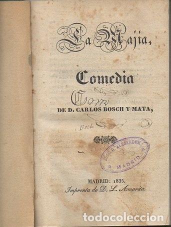 Libros: LA MAGIA. COMEDIA. - BOSCH Y MATA, Carlos. - Foto 1