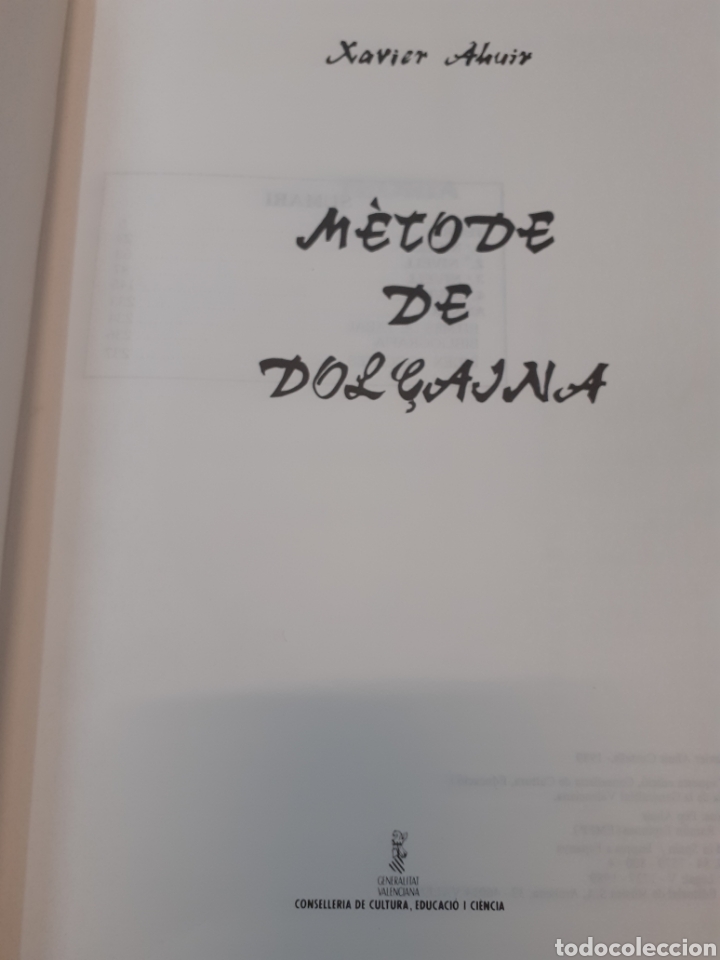 Libros: METODE DE DOL&Ccedil;AINA - AHUIR, Xavier - Foto 3