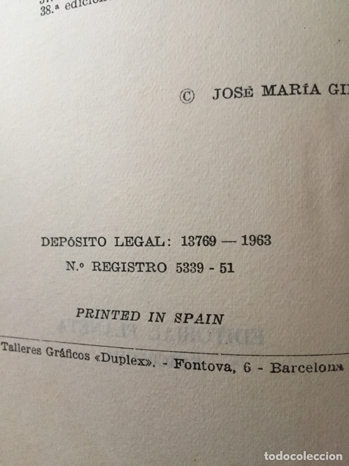 Libros: Libro. &ldquo;Los cipreses creen en Dios&rdquo; de Jos&eacute; Mar&iacute;a Gironella. - Foto 4