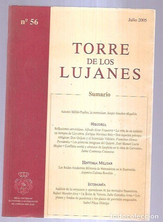 Libros: TORRE DE LOS LUJANES. NUMERO 56 - VARIOS - Foto 4