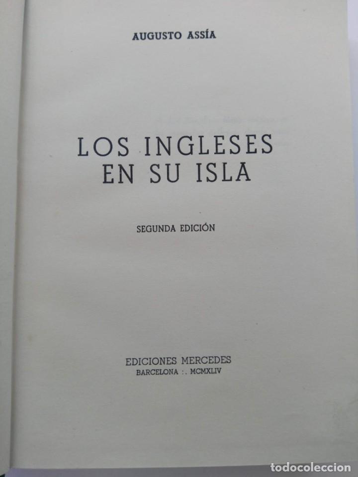 Libros: LOS INGLESES EN SU ISLA - AUGUSTO ASS&Iacute;A - EDICIONES MERCEDES - Foto 1