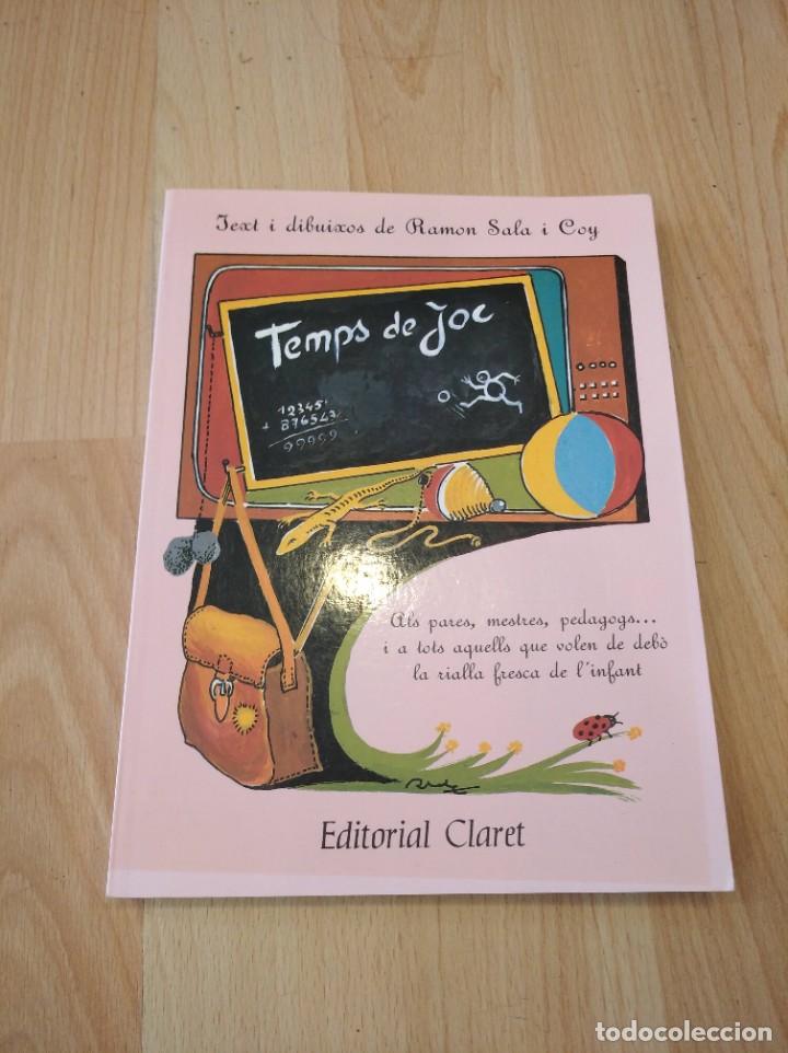 Libros: Temps de joc. Ramon Sala - Foto 1