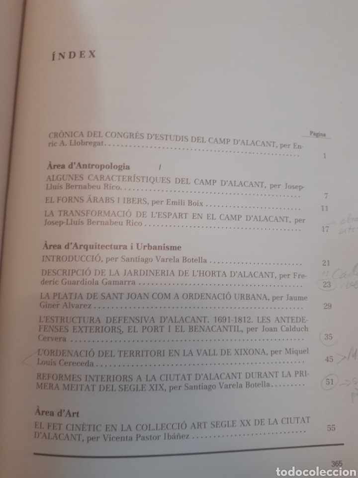 Libros: MATERIALS DEL CONGRES D&acute;ESTUDIS DEL CAMP D&acute;ALACANT - V. V A. A. - Foto 4
