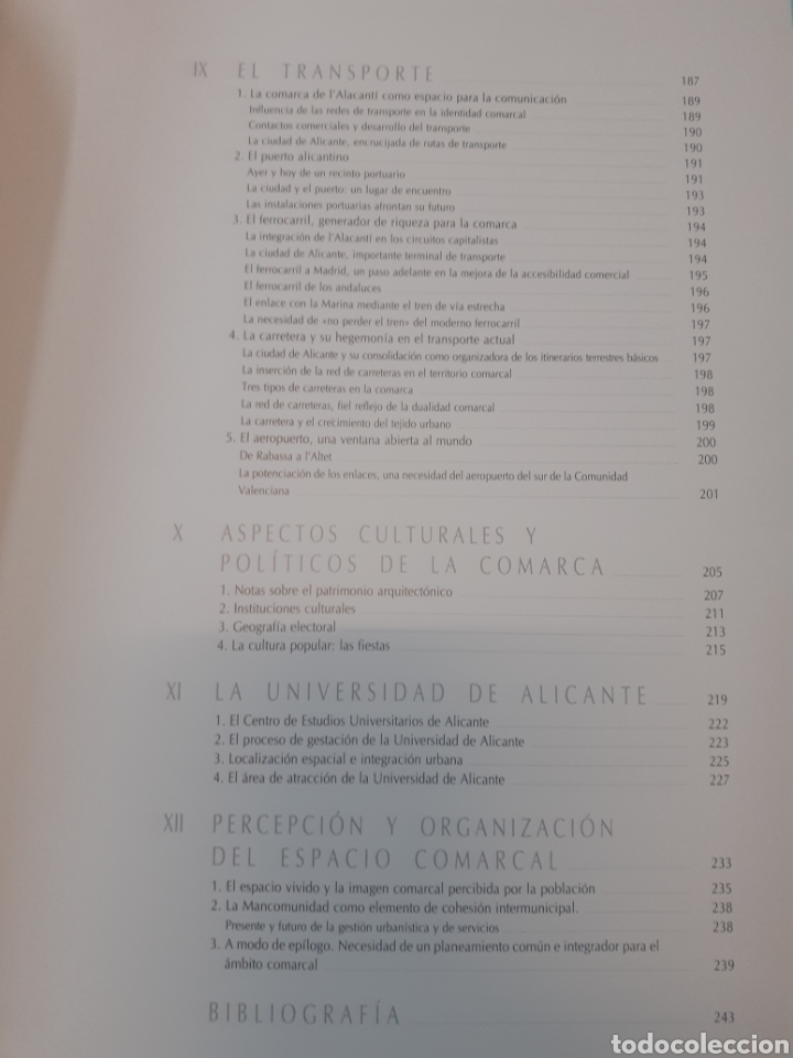 Libros: COMARCA L&acute;ALACANTI - V. V. A. A. - Foto 5
