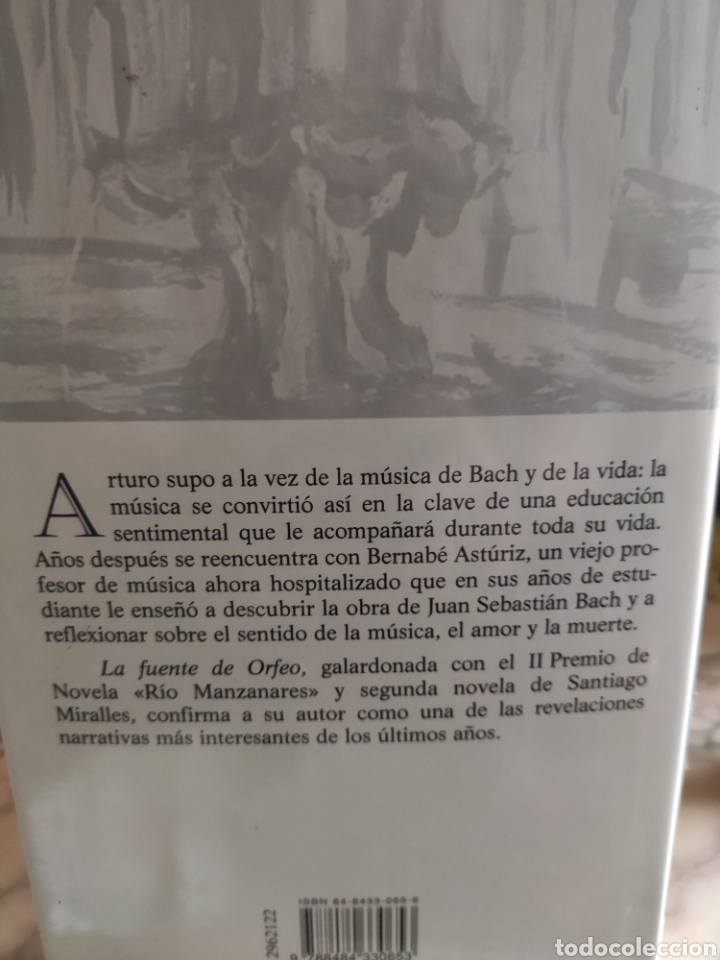 Libros: La Fuente de Orfeo. Santiago Miralles - Foto 2