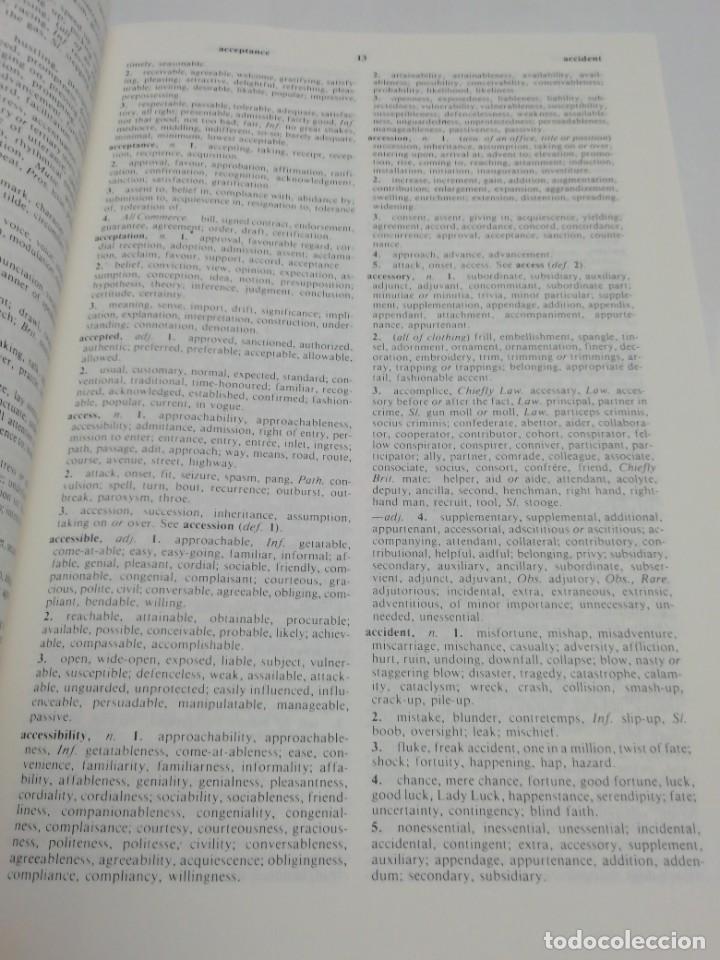 Libros: Longman. Synonym dictionary. Diccionario sin&oacute;nimos ingl&eacute;s 1986 - Foto 3