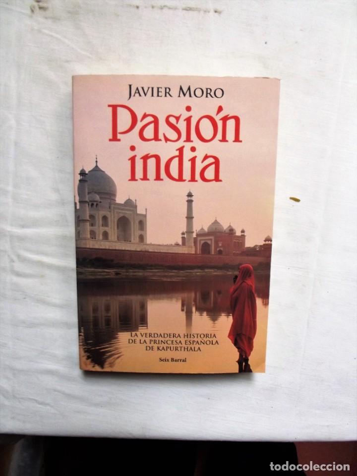 Libros: PASION INDIA DE JAVIER MORO - Foto 1