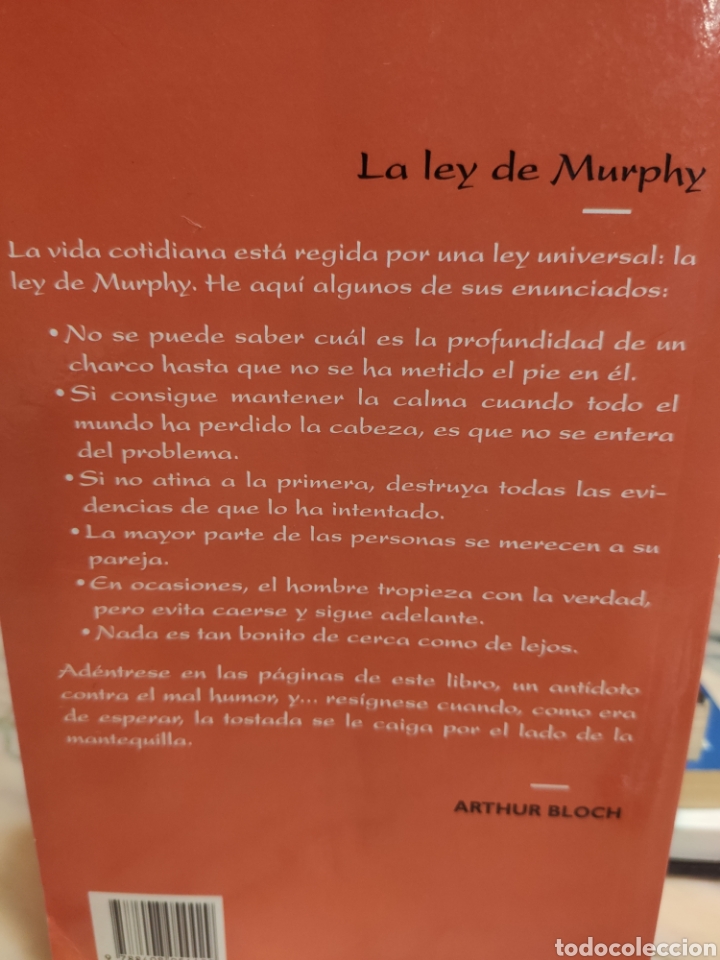 Libros: La Ley de Murphy. Arthur Bloch - Foto 2