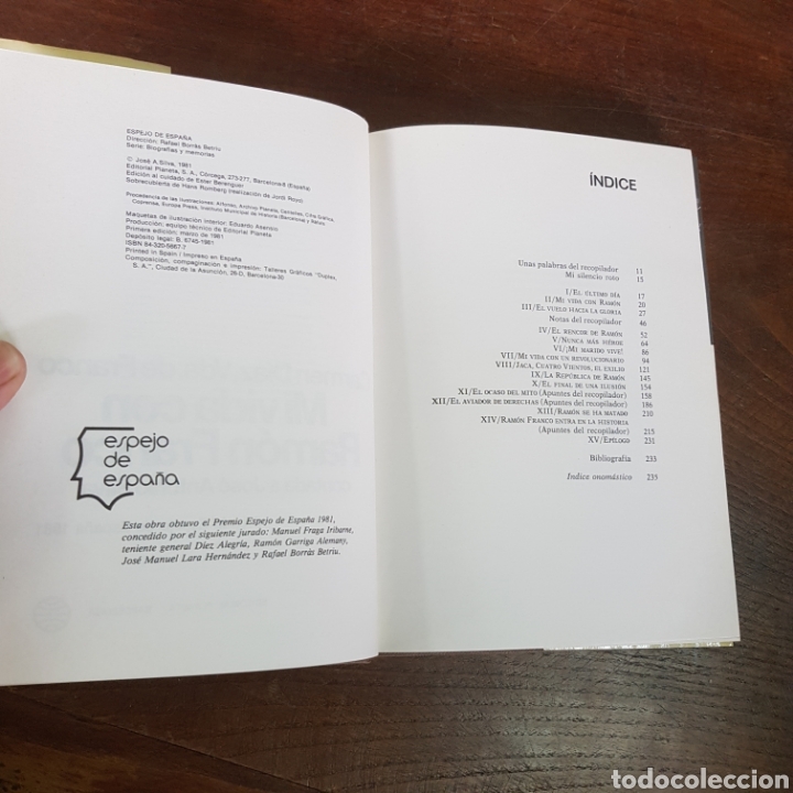 Libros: MI VIDA CON RAMON FRANCO - JOSE ANTONIO SILVA - Foto 4