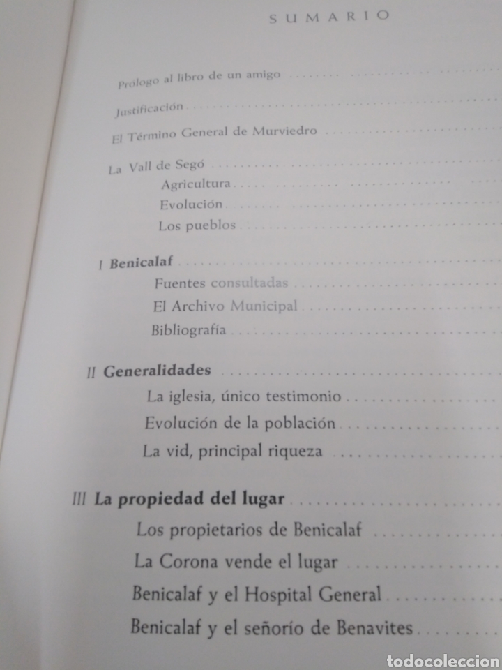 Libros: BENICALAF - LLUECA UBEDA, Emilio - Foto 4