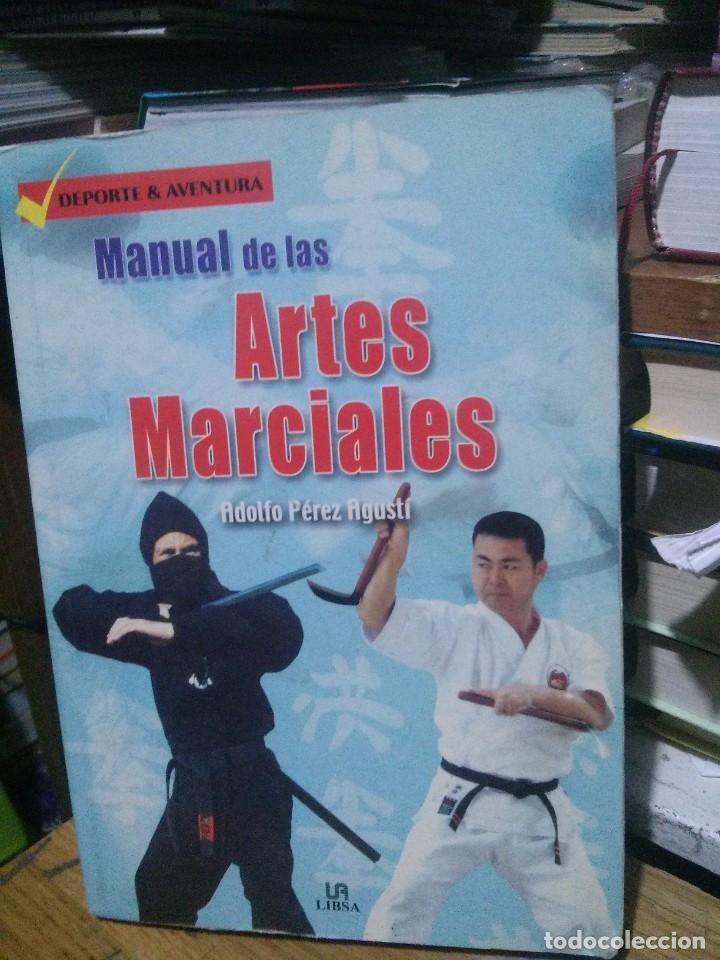 Libros: MANUELA DE LAS ARTES MARCIALES, ADOLFO PEREZ AGUSTI, ED. LIBSA - Foto 1