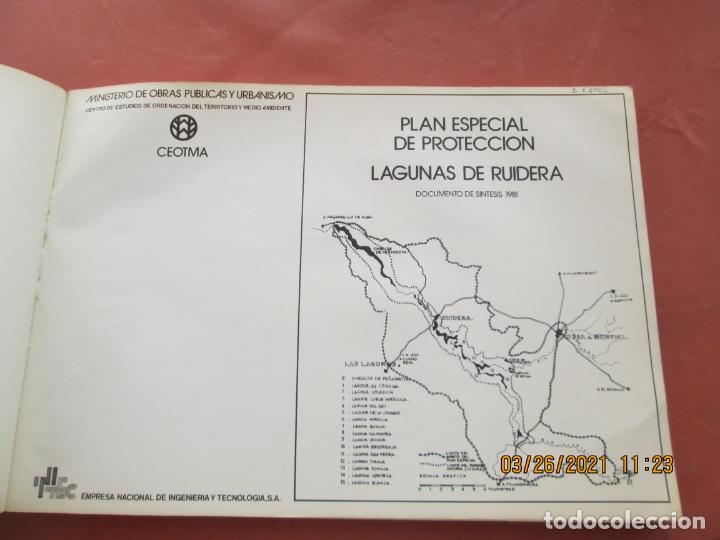 Libros: LAGUNAS DE RUIDERA - PLAN ESPECIAL DE PROTECCI&Oacute;N - DOCUMENTO DE SINTESIS1981 - MOPU. - Foto 8