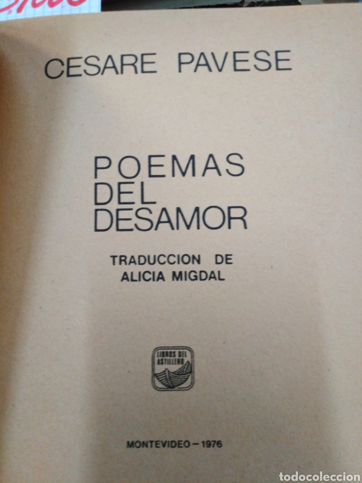 Libros: POEMAS DEL DESAMOR. Edici&oacute;n numerada - PAVESE, C&eacute;sar - Foto 2