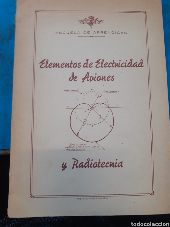 books: ELEMENTOS DE ELECTRICIDAD DE AVIONES Y RADIOTECNIA - CHACON MILLAN, Carmelo