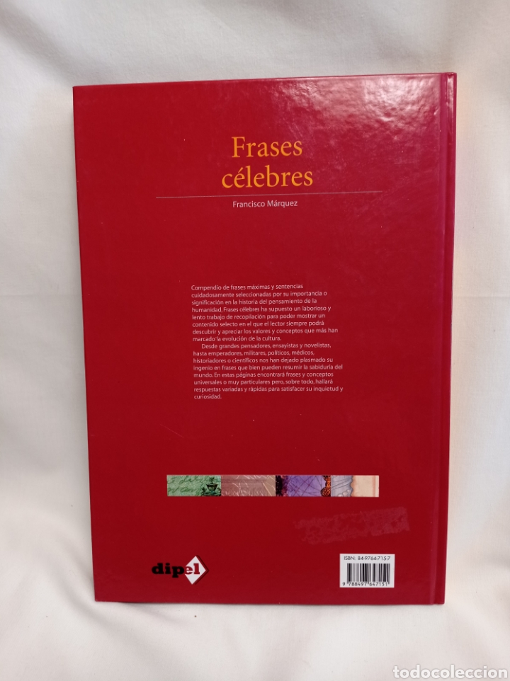 Libros: Frases c&eacute;lebres. Francisco M&aacute;rquez - Foto 2