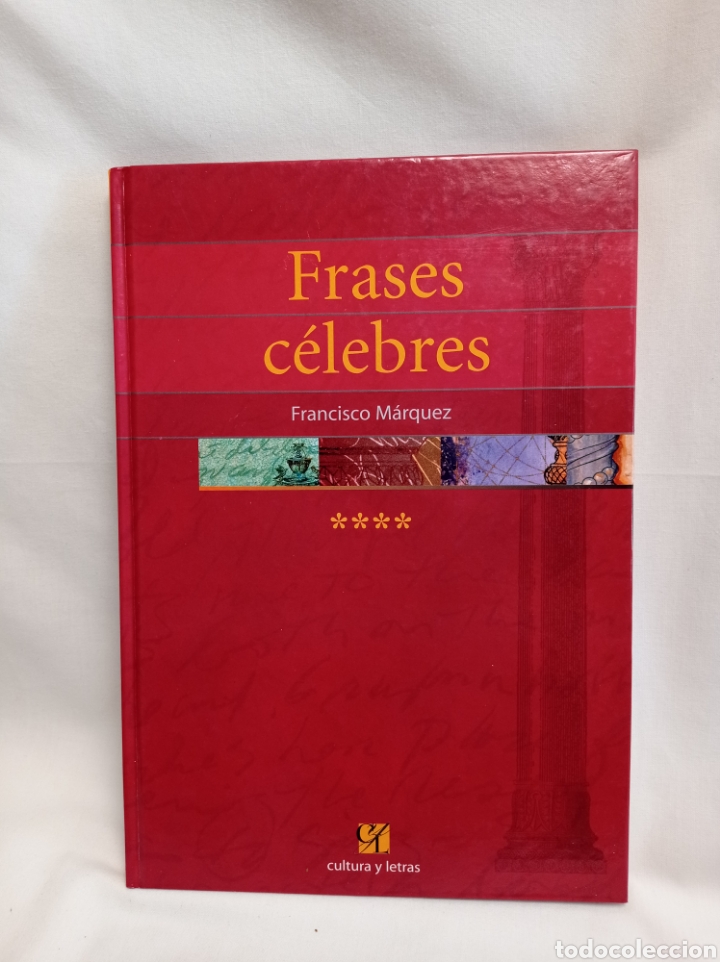 Libros: Frases c&eacute;lebres. Francisco M&aacute;rquez - Foto 1