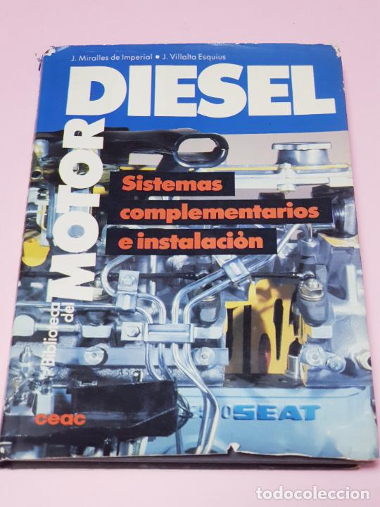 Libri di seconda mano: LIBRO-BIBLIOTECA DEL MOTOR DIESEL-J. DEL IMPERIAL-SOBRECUBIERTA-COLECCIONISTAS
