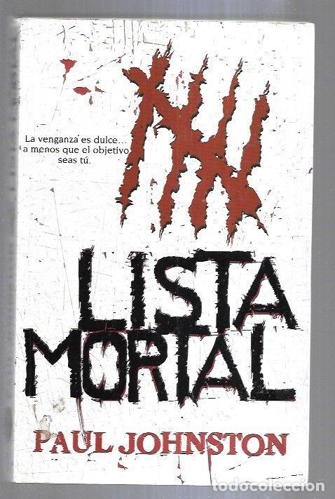 Libros: LISTA MORTAL - JOHNSTON, PAUL - Foto 5