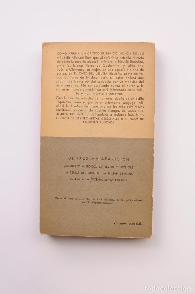 Libros: EL caso del jesu&iacute;ta risue&ntilde;o - BURT, Michael - Foto 3