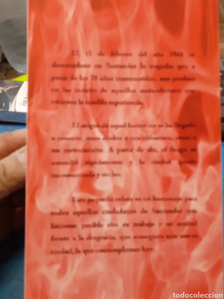 Libros: SANTANDER EN LLAMAS - RAMIREZ GONZALEZ, Mar&iacute;a - Foto 2