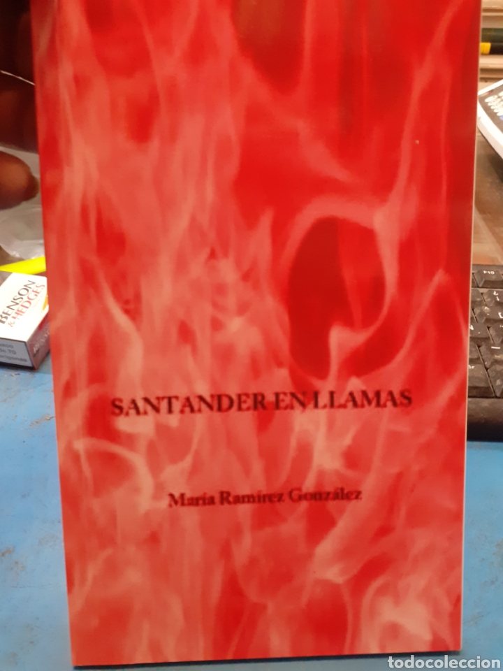 Libros: SANTANDER EN LLAMAS - RAMIREZ GONZALEZ, Mar&iacute;a - Foto 1