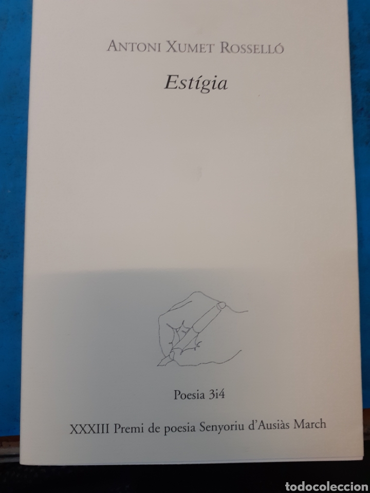 Libros: ESTIGIA - XUMET ROSELLO, Antoni. - Foto 1