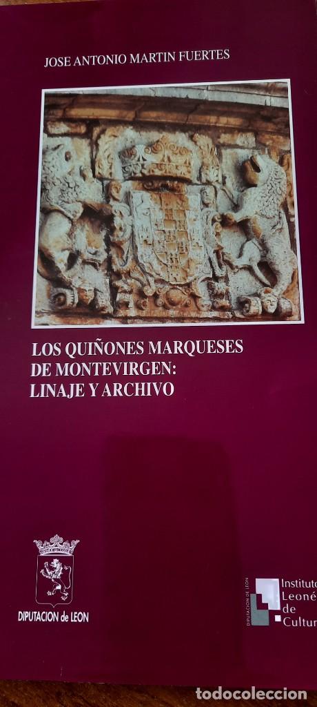 Libros: LOS QUI&Ntilde;ONES MARQUESES DE MONTEVIRGEN: LINAJE Y ARCHIVO - Foto 1