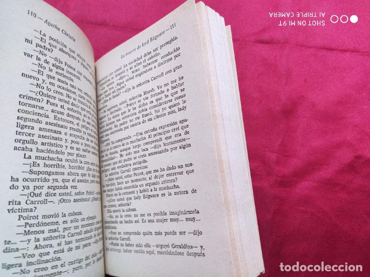 Libros: AGATHA CHRISTIE..LA MUERTE DE LORD EDGWARE. MOLINO - Foto 2