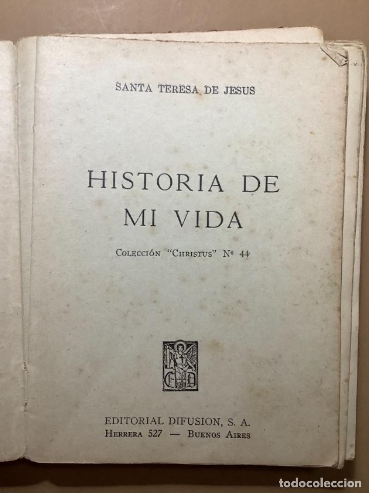 Libros: Obras de Santa Teresa. Tomo 2 de 1948. - Foto 3