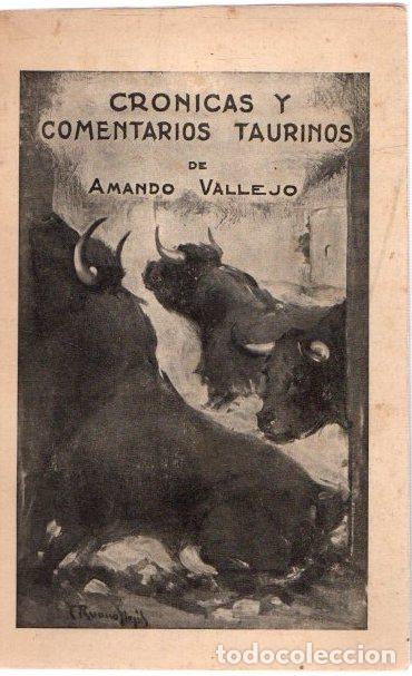 Libros: Cr&oacute;nicas y comentarios taurinos - Vallejo, Amando - Foto 1