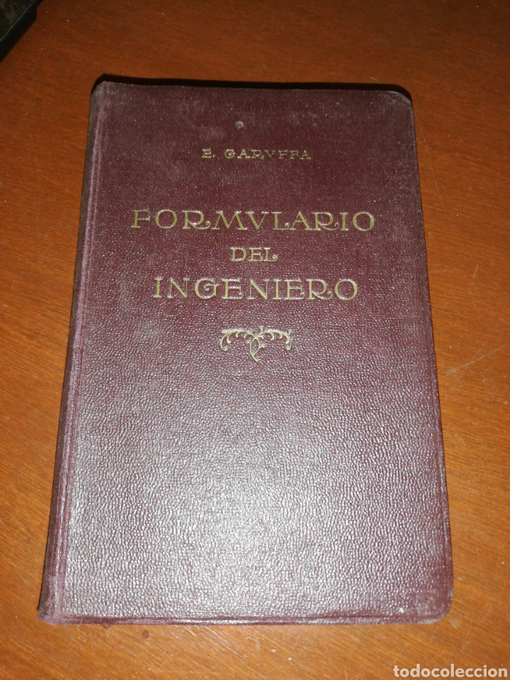 Libros: Formulario del ingeniero, EgidoGaruffa, Gustavo Gili editor - Foto 1