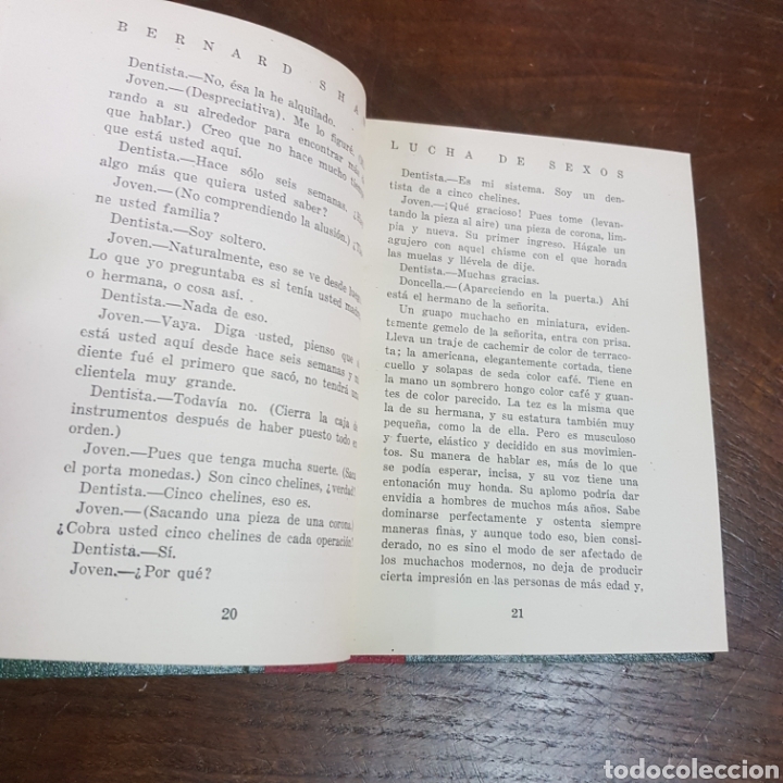 Libros: LUCHA DE SEXOS - BERNARD SHAW - EDICIONES MIRLO - Foto 3