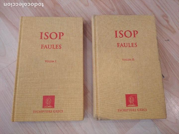 Libros: Faules. Isop. 2 volums. Bernat Metge - Foto 1