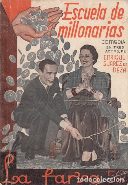 Libros: ESCUELA DE MILLONARIAS - SUAREZ DE DEZA, ENRIQUE - Foto 1
