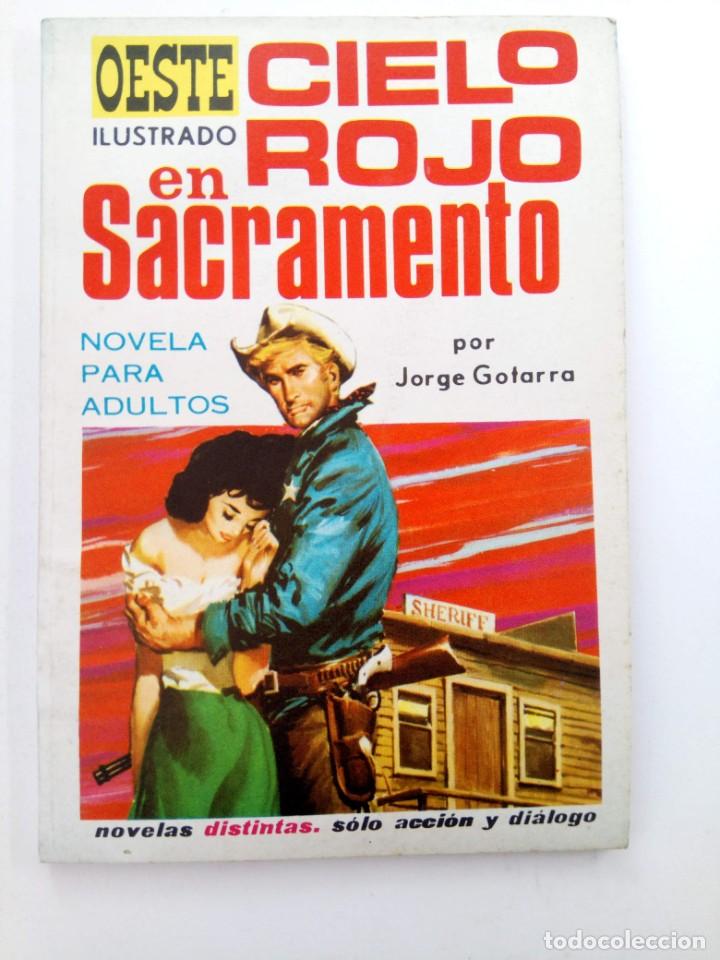 Libros: CIELO ROJO EN SACRAMENTO - OESTE ILUSTRADO N&ordm; 28 - EDICIONES TORAY - Foto 1