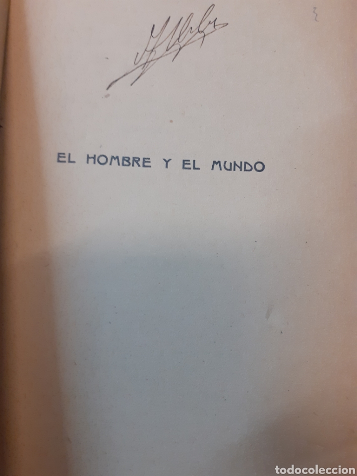 Libros: EL HOMBRE Y EL MUNDO - EMERSON - Foto 3