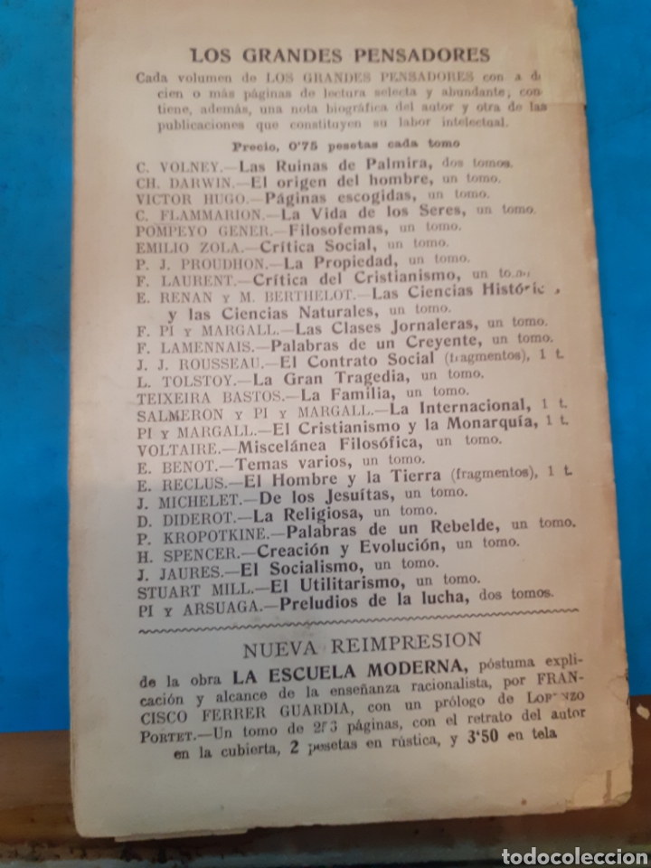 Libros: CRITICA SOCIAL - ZOLA, Emilio. - Foto 2