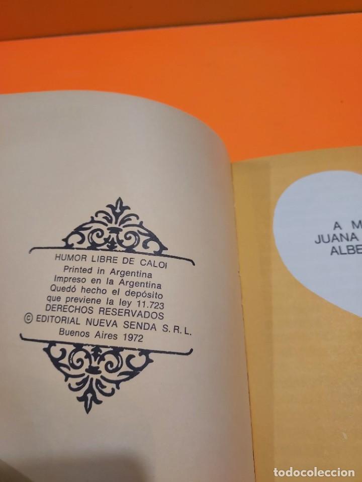 Libros: HUMOR LIBRE DE CALOI........HUMORESQUE...1972..... - Foto 3