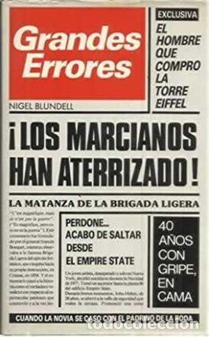 Libros: GRANDES ERRORES - Blundell,Nigel - Foto 1