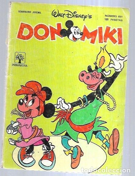 Libros: DON MIKI. NUMERO 651 - WALT DISNEY - Foto 2