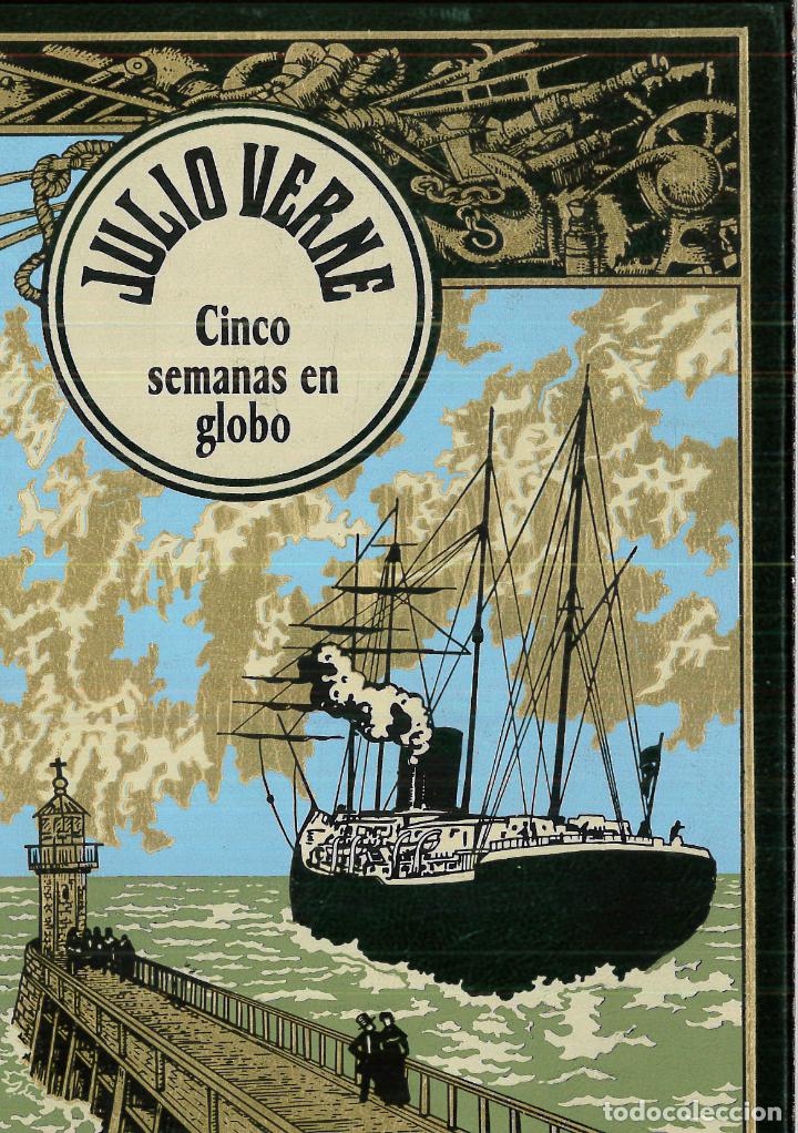 Libros: Cinco semanas en globo - Verne, Julio - Foto 1
