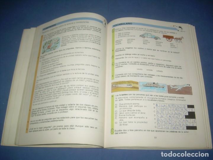 Libros: ALERCE LENGUAJE 5 5&ordm; EGB E.G.B. SM 1991. LIBRO DE TEXTO ESCOLAR - Foto 4