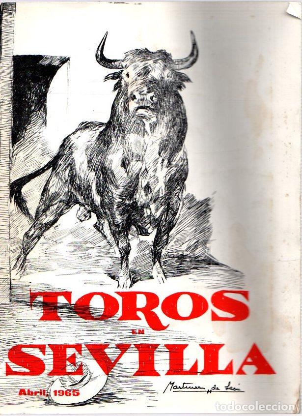 Libros: Toros en Sevilla. Abril 1965 - NO CONSTA AUTOR - Foto 1
