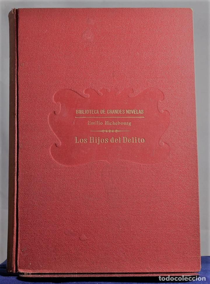 Libros: Los hijos del delito - Emilio Richebourg - Foto 1