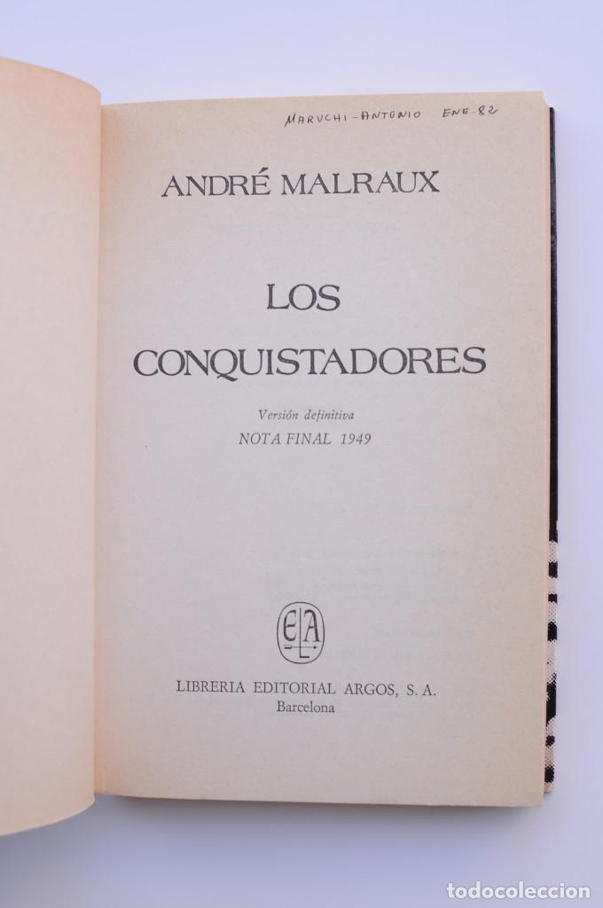 Libros: Los conquistadores - MALRAUX, Andr&eacute; - Foto 2