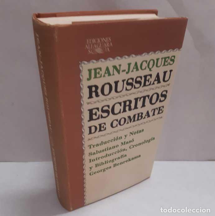 Libros: ESCRITOS DE COMBATE - ROUSSEAU, JEAN-JACQUES - Foto 1