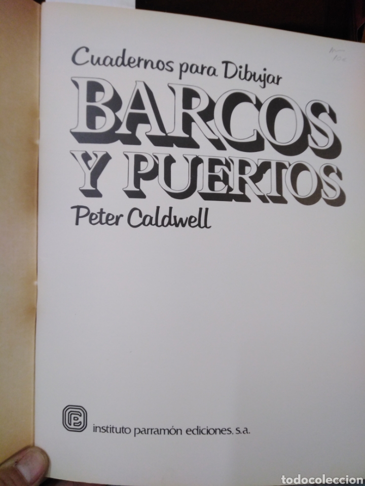 Libros: BARCOS Y PUERTOS. Cuadernos para dibujar - CALDWELL,Peter. - Foto 2