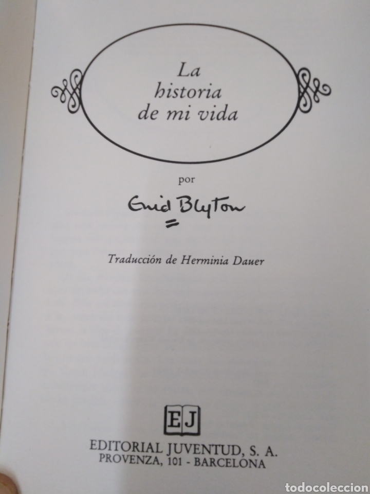 Libros: LA HISTORIA DE MI VIDA - BLYTON, Enid. - Foto 3