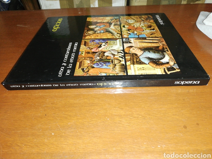 Libros: Oficios, vida y costumbres de la Edad Media, Sopena - Foto 3