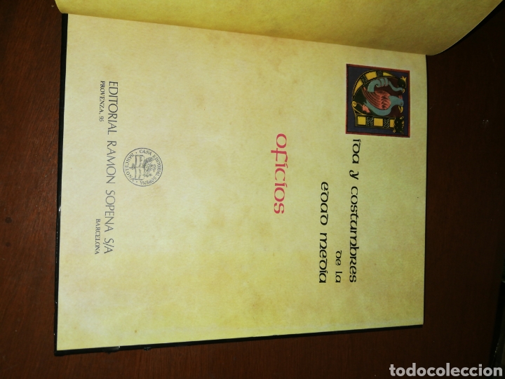 Libros: Oficios, vida y costumbres de la Edad Media, Sopena - Foto 4
